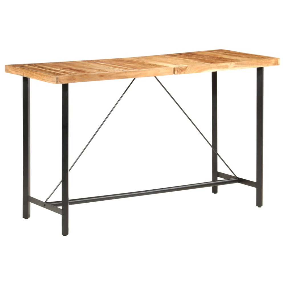 Produktbild för Barbord 180x70x107 cm massiv akacia