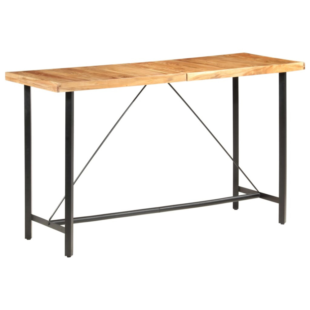Produktbild för Barbord 180x70x107 cm massiv akacia