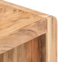 Produktbild för Bänk 110x38x46 cm massivt akaciaträ