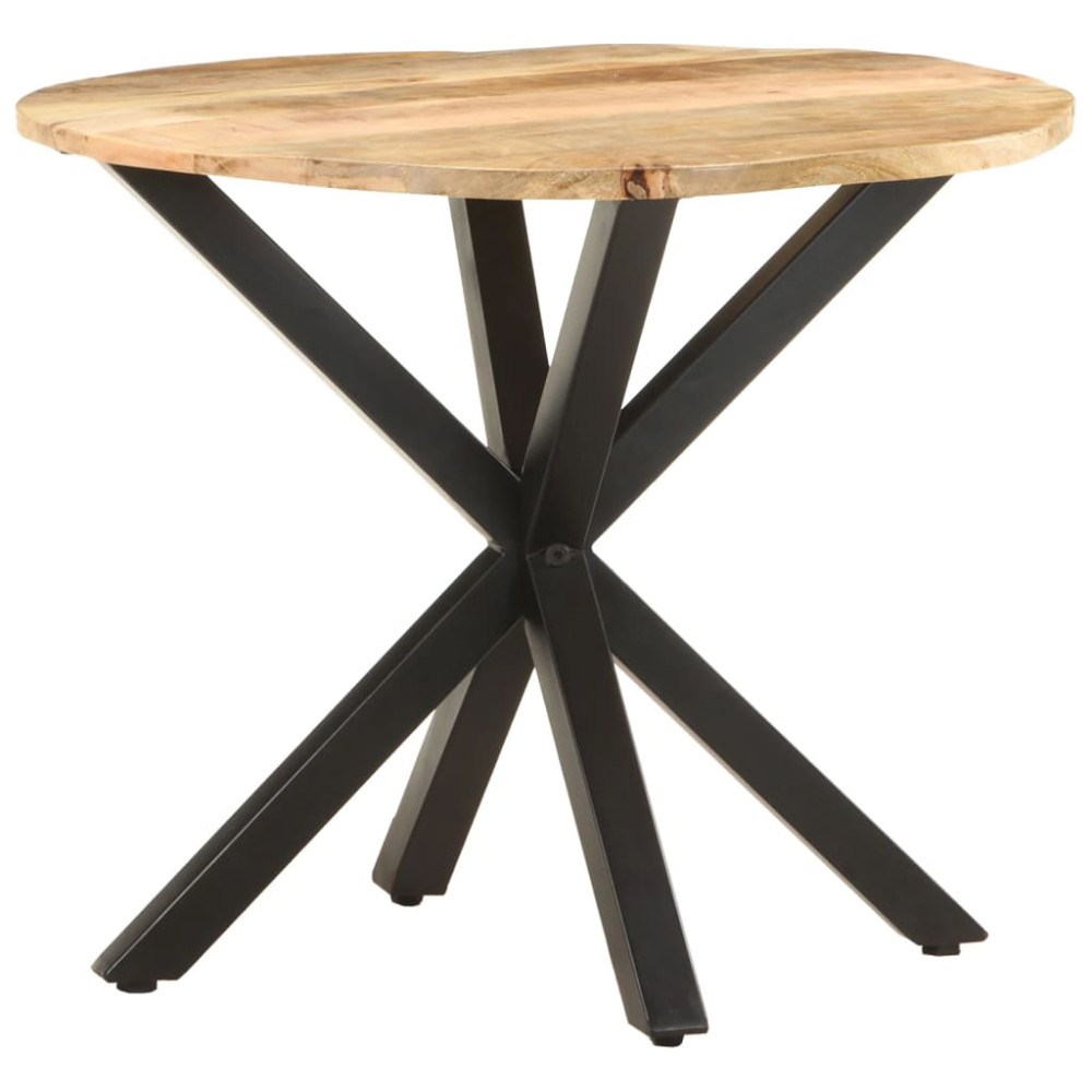 Produktbild för Sidobord 68x68x56 cm massivt mangoträ