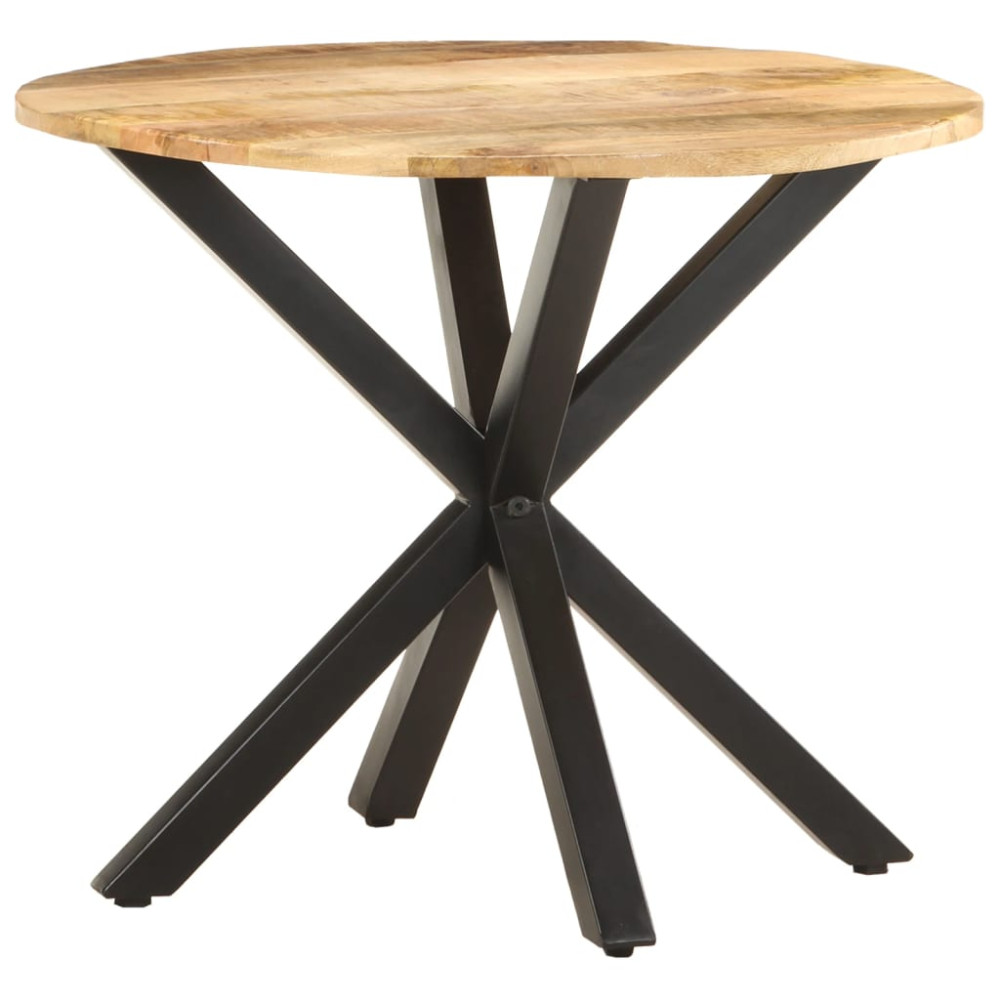 Produktbild för Sidobord 68x68x56 cm massivt mangoträ