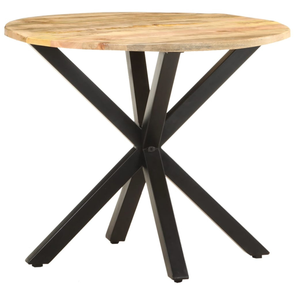 Produktbild för Sidobord 68x68x56 cm massivt mangoträ