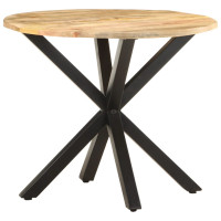 Produktbild för Sidobord 68x68x56 cm massivt mangoträ