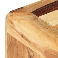 Produktbild för Sidobord 43x40x30 cm massivt akaciaträ