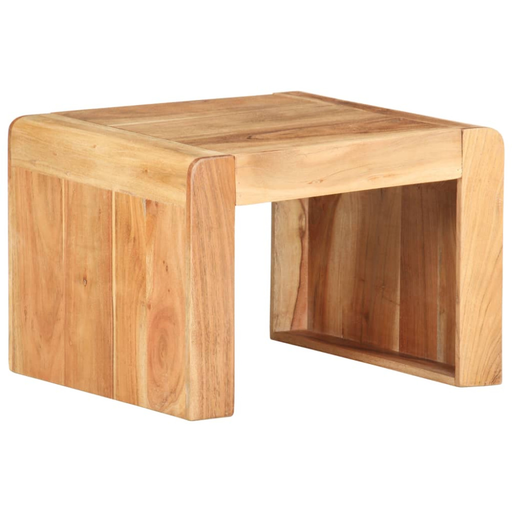 Produktbild för Sidobord 43x40x30 cm massivt akaciaträ