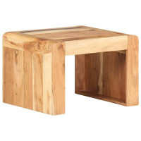 Produktbild för Sidobord 43x40x30 cm massivt akaciaträ
