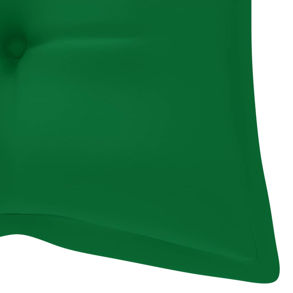 Produktbild för Trädgårdsbänk med dyna 120 cm bambu