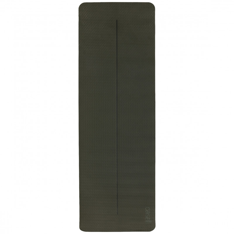 Produktbild för Yoga mat position 4mm Forest Green/Black