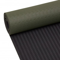 Miniatyr av produktbild för Yoga mat position 4mm Forest Green/Black