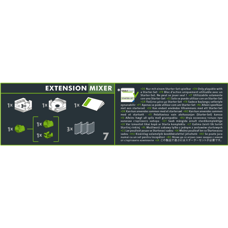 Produktbild för GraviTrax PRO Extension Mixer World-packaging