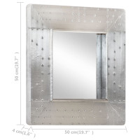 Produktbild för Spegel 50x50 cm metall