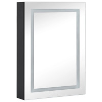 Miniatyr av produktbild för Spegelskåp med LED 50x13x70 cm