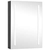 Produktbild för Spegelskåp med LED 50x13x70 cm