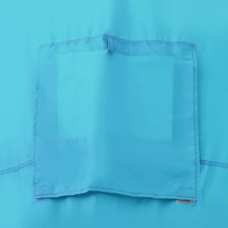 Produktbild för Tält för 6 personer blå och ljusblå