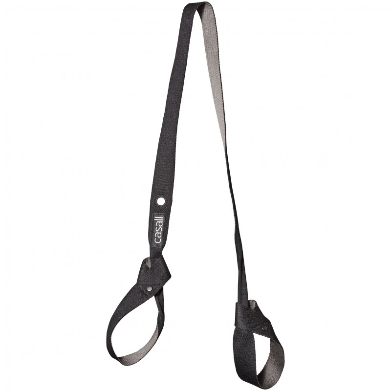 Produktbild för Yoga mat Solid Carry strap Black/grey