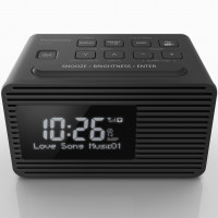 Miniatyr av produktbild för Clock Radio DAB+/USB