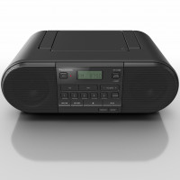 Miniatyr av produktbild för Kraftfull bärbar radio med CD