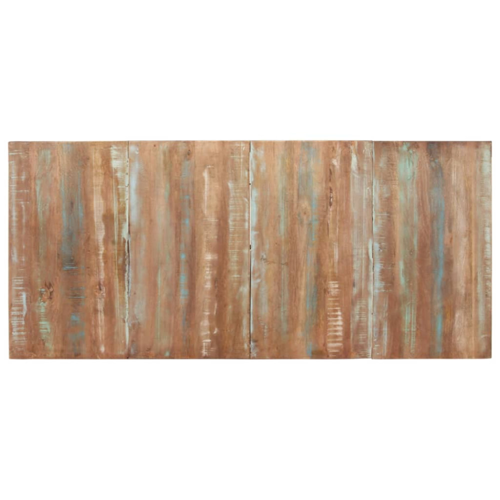 Produktbild för Matbord 200x90x76 cm massivt återvunnet trä