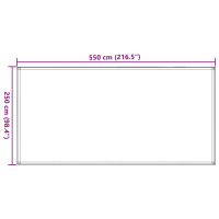 Produktbild för Tältmatta 250x550 cm antracit