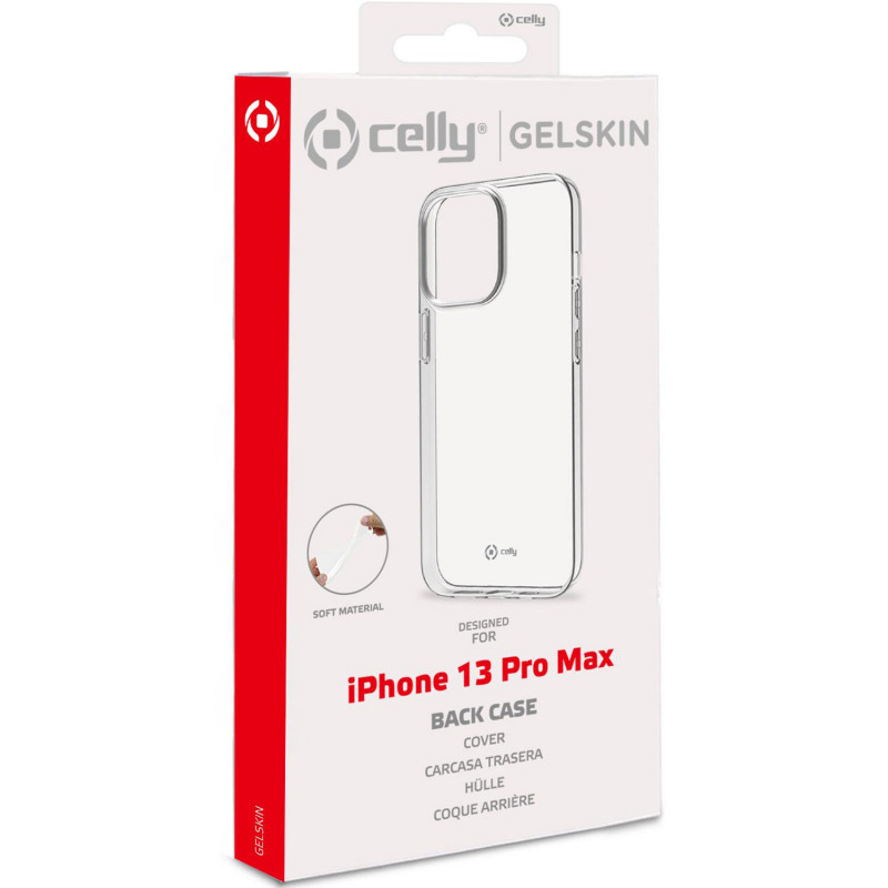 Produktbild för Gelskin TPU Cover iPhone 13 Pro Max Transp