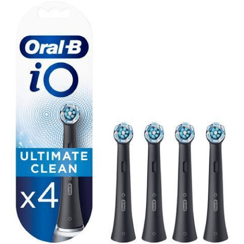 Oral B Borsthuvud iO Ultimate Clean Black 4st