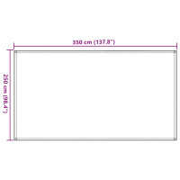 Produktbild för Tältmatta 250x350 cm antracit