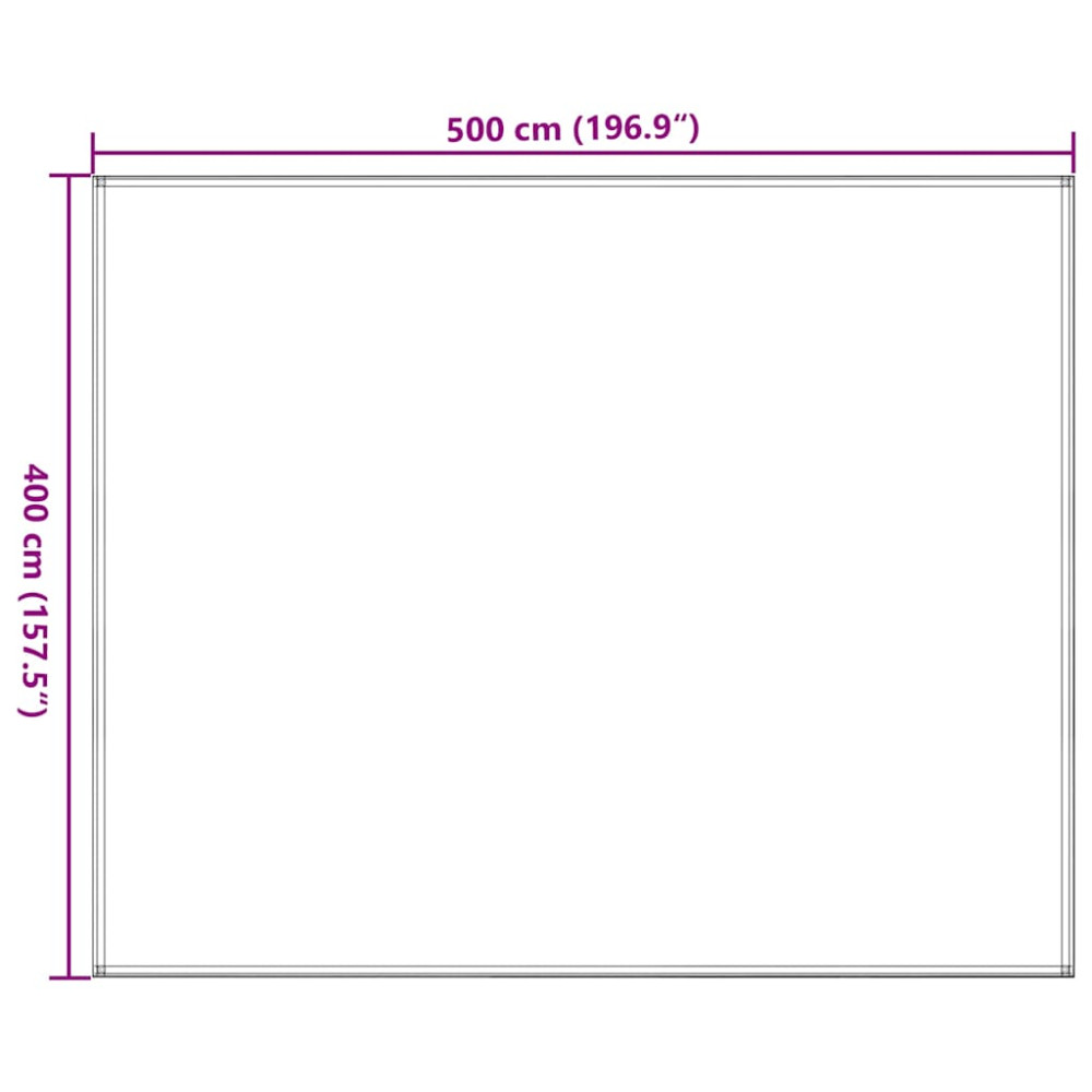 Produktbild för Tältmatta 400x500 cm brun