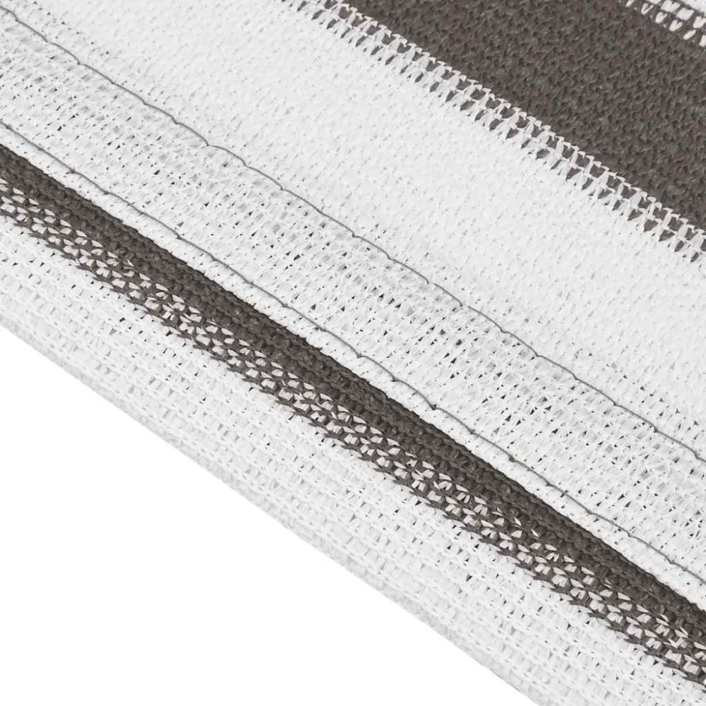Produktbild för Tältmatta 200x200 cm antracit och vit