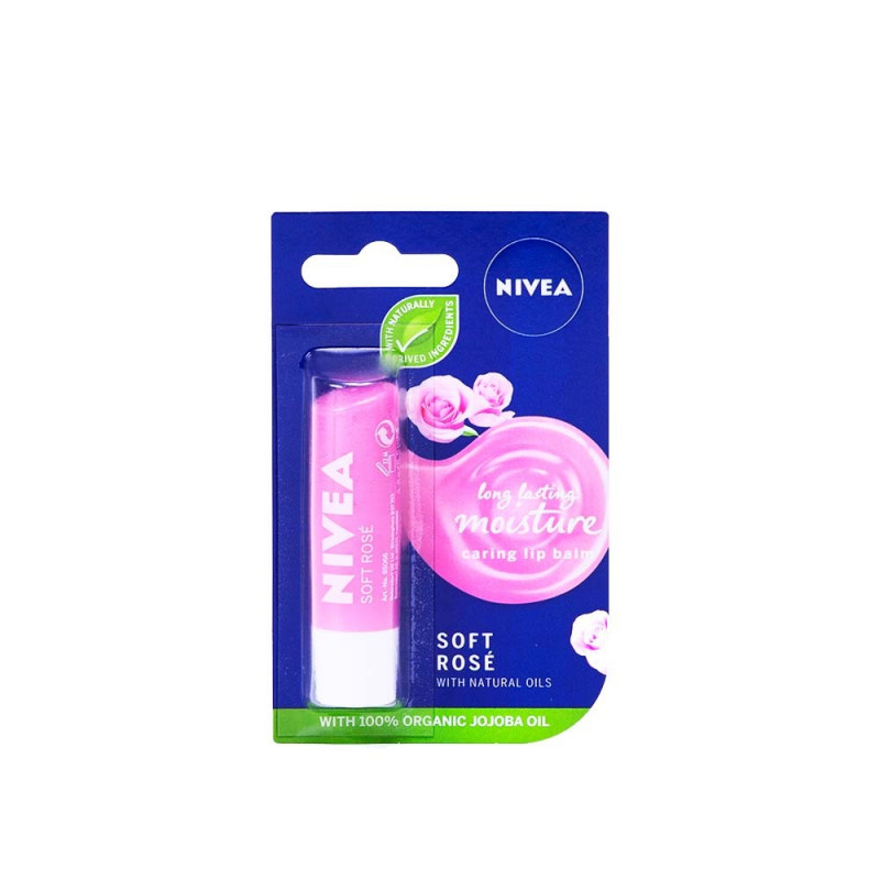 Produktbild för Nivea Soft Rosé Lip Balm