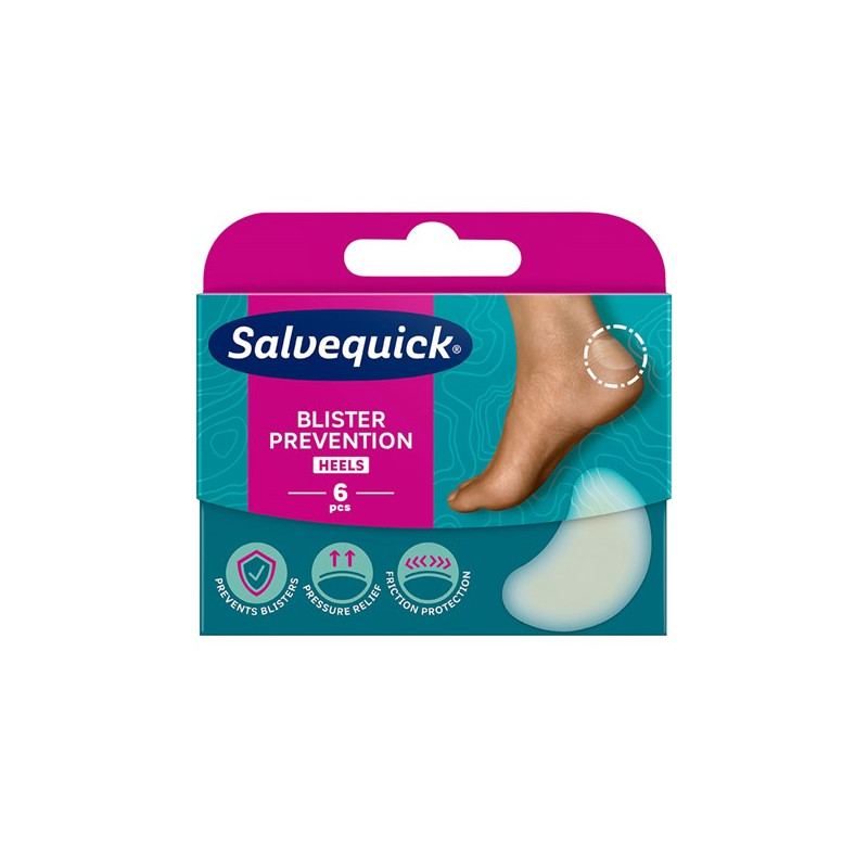 Produktbild för Salvequick Skavsårsplåster 6-pack