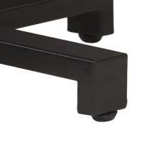 Miniatyr av produktbild för Cafébord med levande kanter 80x80x75 cm massivt akaciaträ