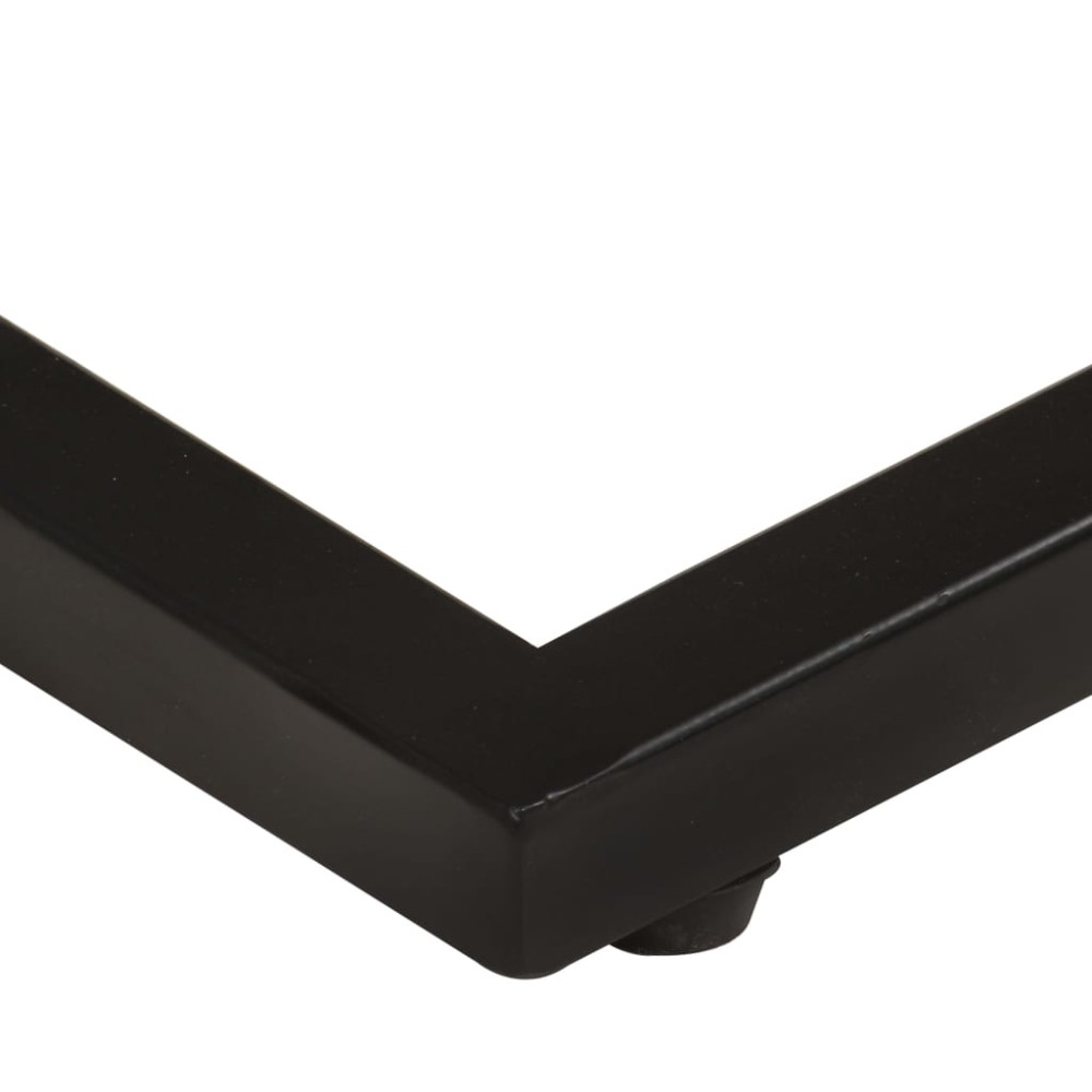 Produktbild för Sidobord 2 st 31,5x24,5x64,5 massivt akaciaträ
