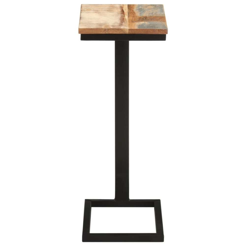 Produktbild för Sidobord 2 st 31,5x24,5x64,5 massivt återvunnet trä