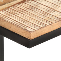 Produktbild för Sidobord 2 st 31,5x24,5x64,5 massivt återvunnet trä