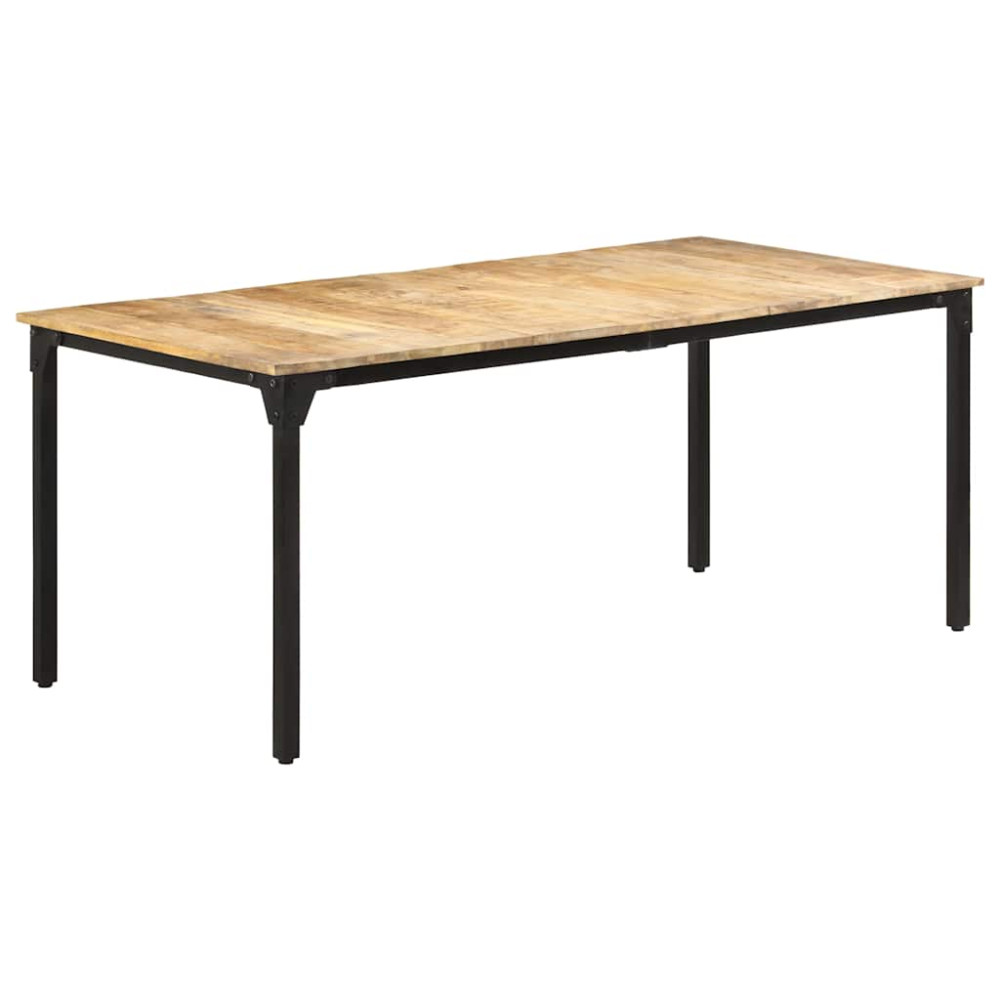 Produktbild för Matbord 180x90x76 cm grovt mangoträ