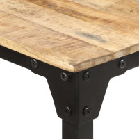 Produktbild för Matbord 180x90x76 cm grovt mangoträ
