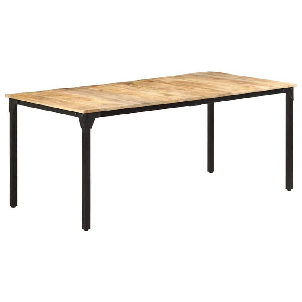 Produktbild för Matbord 180x90x76 cm grovt mangoträ