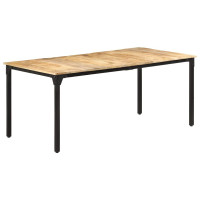Produktbild för Matbord 180x90x76 cm grovt mangoträ