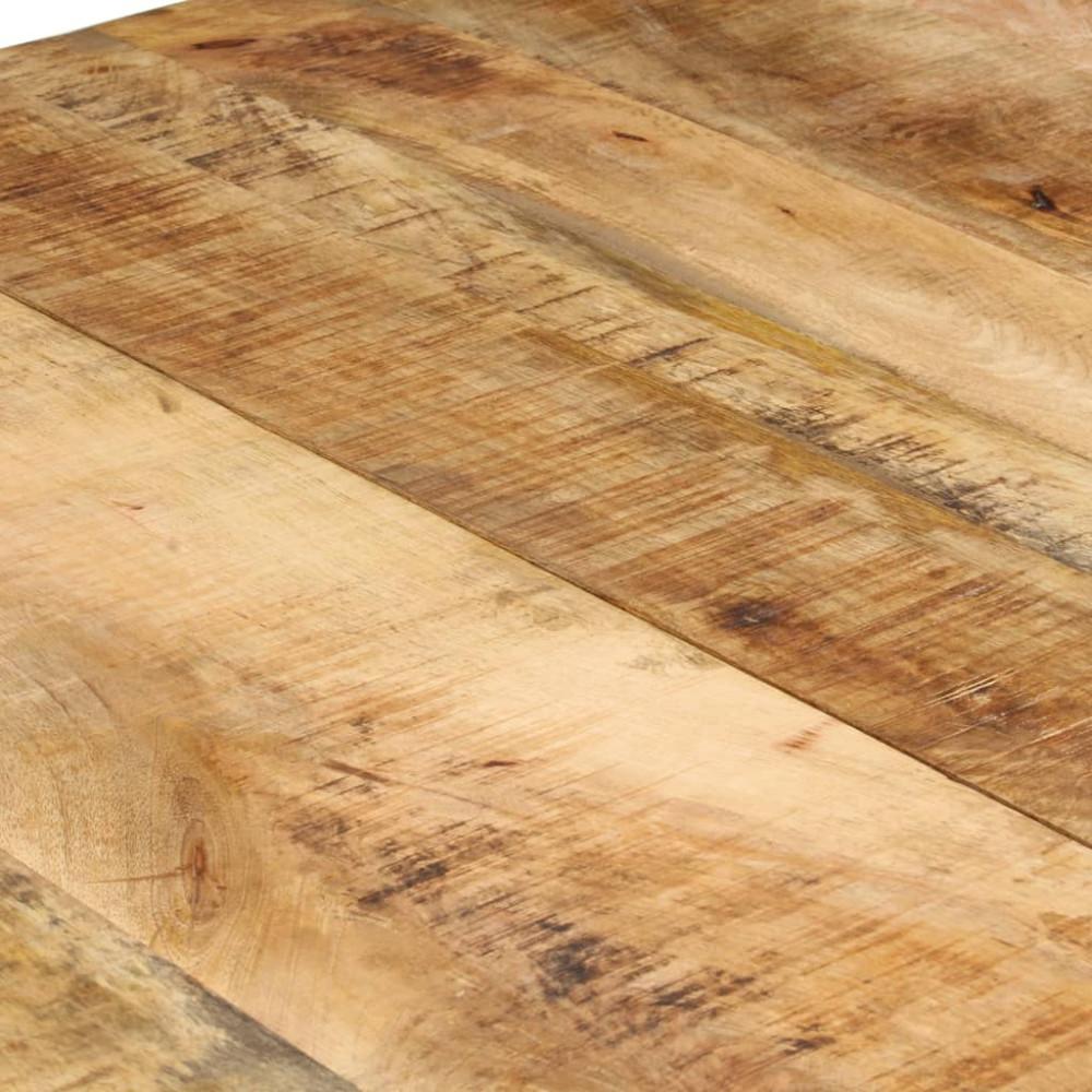 Produktbild för Matbord 220x100x76 cm grovt mangoträ