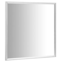 Produktbild för Spegel silver 40x40 cm