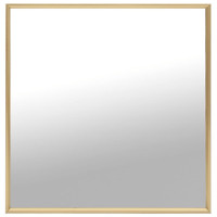 Produktbild för Spegel 50x50 cm guld