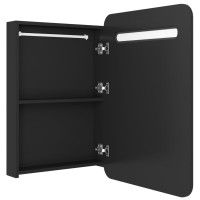 Produktbild för Badrumsspegel med skåp 60x11x80 cm