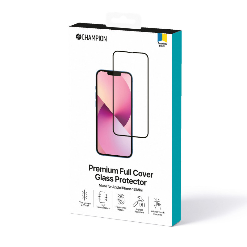 Produktbild för Skärmskydd iPhone 13 mini Svart