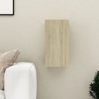 Miniatyr av produktbild för TV-skåp sonoma-ek 30,5x30x60 cm konstruerat trä