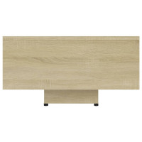 Produktbild för Soffbord sonoma-ek 85x55x31 cm konstruerat trä