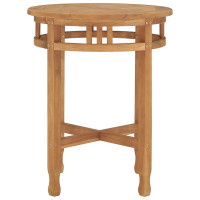 Produktbild för Cafébord Ø60x60 cm massiv teak