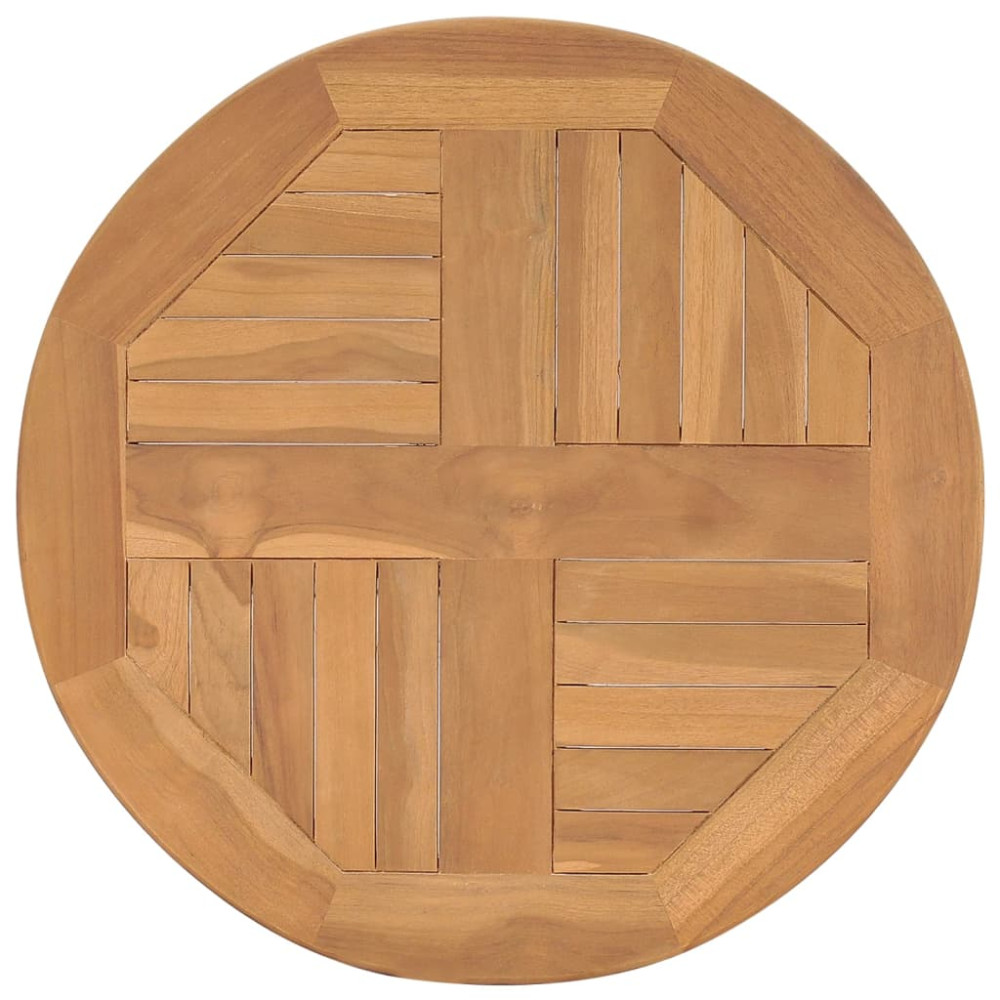 Produktbild för Cafébord Ø60x60 cm massiv teak