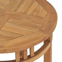 Produktbild för Cafébord Ø60x60 cm massiv teak