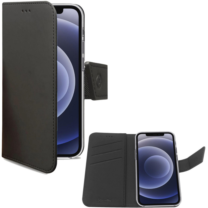 Produktbild för Wallet Case iPhone 13 Svart
