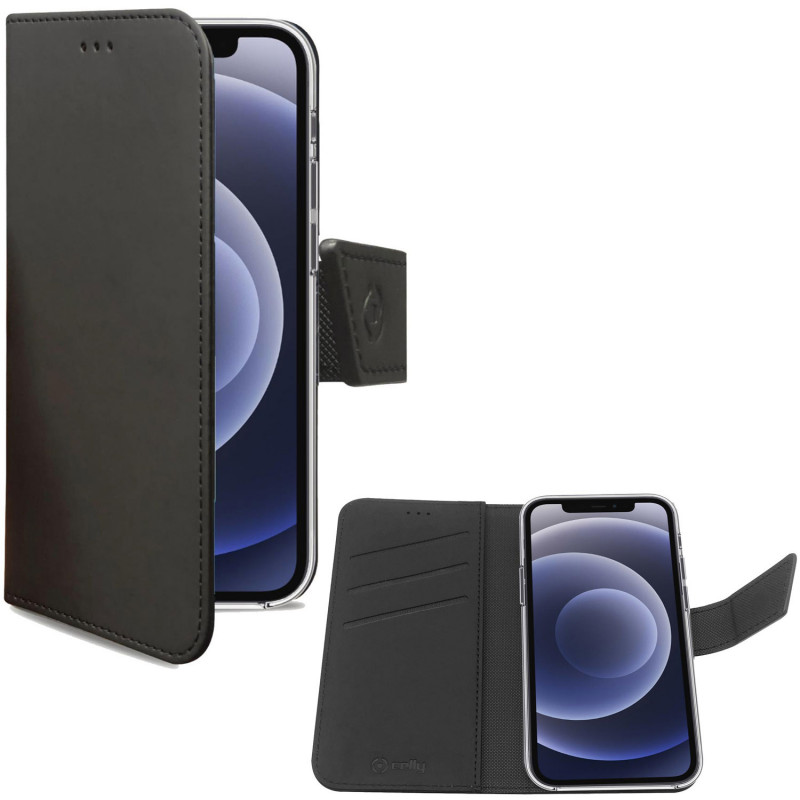 Produktbild för Wallet Case iPhone 13 Pro Svart